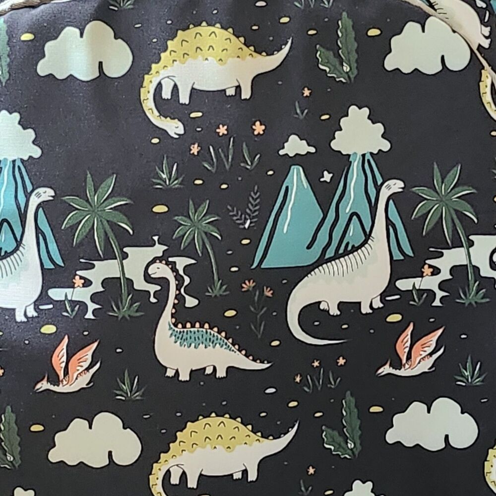 You Are My Sunshine Dinosaur Diaper Bag Young Fashion Backpacks Navy Blue - Picture 2 of 15